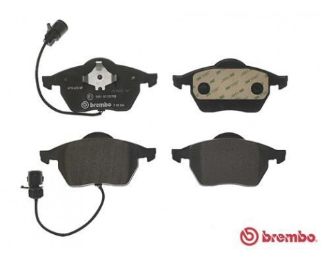 Brake Pad Set, disc brake P 85 026 Brembo, Image 2