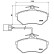 Brake Pad Set, disc brake P 85 034 Brembo, Thumbnail 3