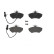 Brake Pad Set, disc brake P 85 044 Brembo, Thumbnail 3