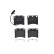 Brake Pad Set, disc brake P 85 048 Brembo, Thumbnail 3