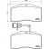Brake Pad Set, disc brake P 85 053 Brembo, Thumbnail 2