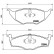 Brake Pad Set, disc brake P 85 055 Brembo, Thumbnail 3