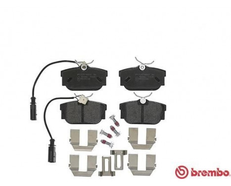 Brake Pad Set, disc brake P 85 059 Brembo, Image 3