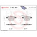 Brake Pad Set, disc brake P 85 061 Brembo, Thumbnail 3