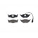 Brake Pad Set, disc brake P 85 063 Brembo, Thumbnail 3