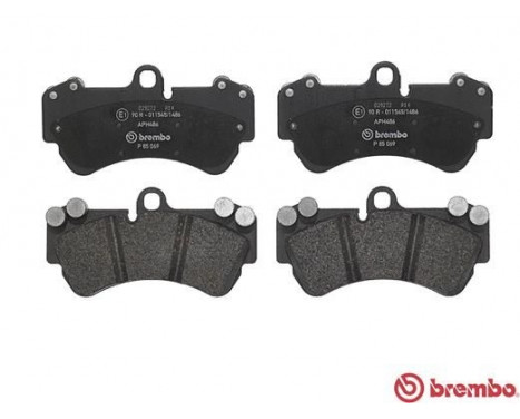 Brake Pad Set, disc brake P 85 069 Brembo, Image 3