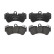 Brake Pad Set, disc brake P 85 069 Brembo, Thumbnail 3