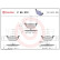 Brake Pad Set, disc brake P 85 072 Brembo, Thumbnail 3