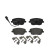 Brake Pad Set, disc brake P 85 077 Brembo, Thumbnail 3