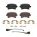 Brake Pad Set, disc brake P 85 083 Brembo, Thumbnail 5