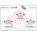 Brake pad set, disc brake P 85 085 Brembo, Thumbnail 2