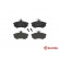 Brake Pad Set, disc brake P 85 092 Brembo, Thumbnail 3