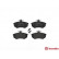 Brake Pad Set, disc brake P 85 093 Brembo, Thumbnail 3