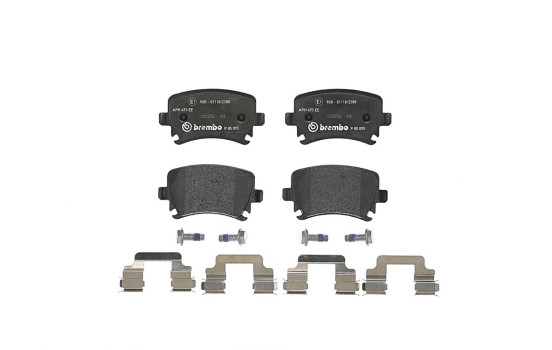 Brake Pad Set, disc brake P 85 095 Brembo