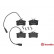 Brake Pad Set, disc brake P 85 101 Brembo, Thumbnail 3