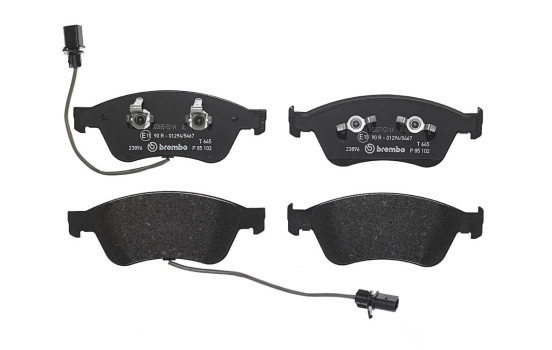 Brake Pad Set, disc brake P 85 102 Brembo