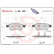 Brake Pad Set, disc brake P 85 102 Brembo, Thumbnail 3