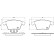 Brake Pad Set, disc brake P 85 106 Brembo, Thumbnail 3