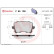 Brake Pad Set, disc brake P 85 108 Brembo, Thumbnail 3