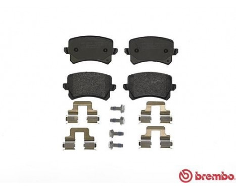 Brake Pad Set, disc brake P 85 109 Brembo, Image 2