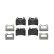Brake Pad Set, disc brake P 85 111 Brembo, Thumbnail 3