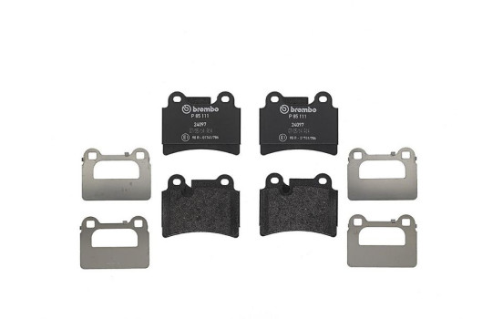 Brake Pad Set, disc brake P 85 111 Brembo, Image 3