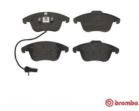 Brake Pad Set, disc brake P 85 113 Brembo, Image 2