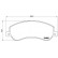 Brake Pad Set, disc brake P 85 115 Brembo, Thumbnail 2
