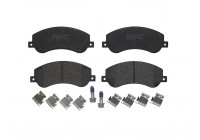 Brake Pad Set, disc brake P 85 115 Brembo