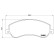 Brake Pad Set, disc brake P 85 115 Brembo, Thumbnail 3