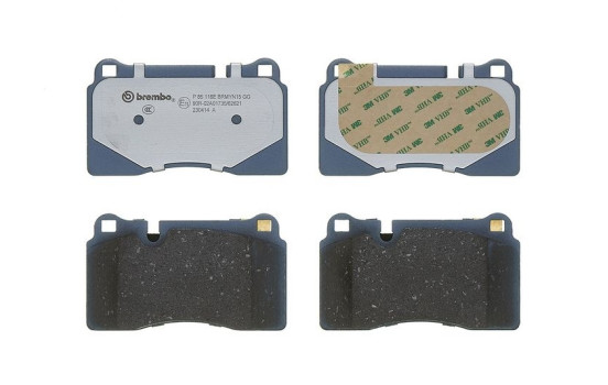 Brake pad set, disc brake P 85 116E Brembo, Image 4