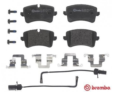 Brake Pad Set, disc brake P 85 118 Brembo, Image 3