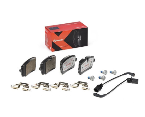 Brake pad set, disc brake P 85 118X Brembo