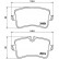 Brake Pad Set, disc brake P 85 120 Brembo, Thumbnail 2