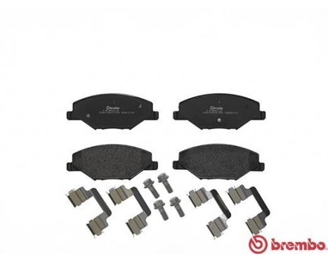 Brake Pad Set, disc brake P 85 121 Brembo, Image 2