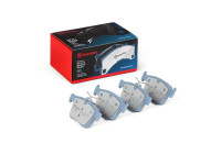 Brake pad set, disc brake P 85 124E Brembo