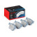 Brake pad set, disc brake P 85 124E Brembo
