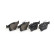 Brake Pad Set, disc brake P 85 125 Brembo, Thumbnail 3