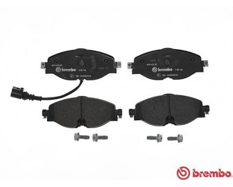 Brake Pad Set, disc brake P 85 126 Brembo, Image 3