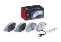 Brake pad set, disc brake P 85 126E Brembo