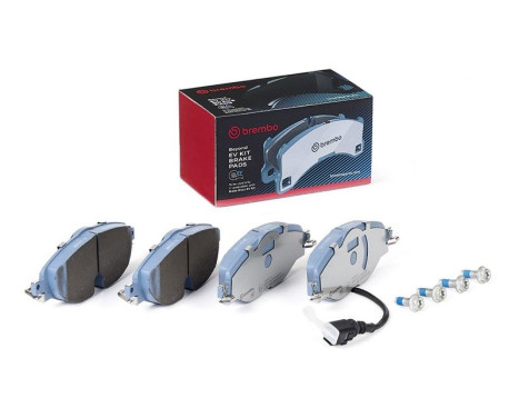 Brake pad set, disc brake P 85 126E Brembo