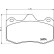 Brake Pad Set, disc brake P 85 134 Brembo, Thumbnail 3