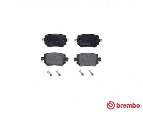 Brake Pad Set, disc brake P 85 135 Brembo, Image 3