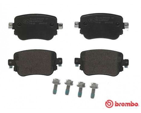 Brake Pad Set, disc brake P 85 140 Brembo, Image 2