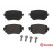 Brake Pad Set, disc brake P 85 140 Brembo, Thumbnail 2