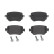 Brake Pad Set, disc brake P 85 140 Brembo, Thumbnail 3