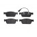 Brake Pad Set, disc brake P 85 141 Brembo