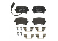 Brake Pad Set, disc brake P 85 142 Brembo