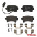 Brake Pad Set, disc brake P 85 142 Brembo, Thumbnail 2