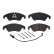 Brake Pad Set, disc brake P 85 145 Brembo, Thumbnail 2